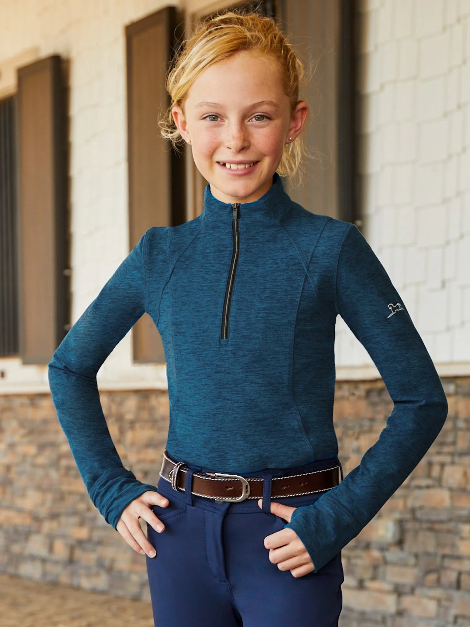 Logan Jr. 1/4 Zip Shirt