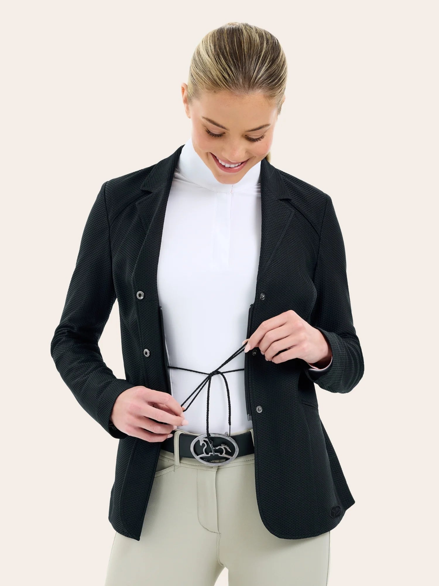 Addison Air Mesh Show Coat
