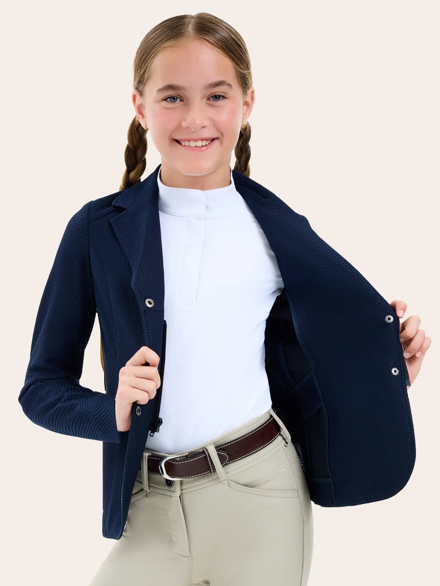 Addison Air Jr. Mesh Show Coat