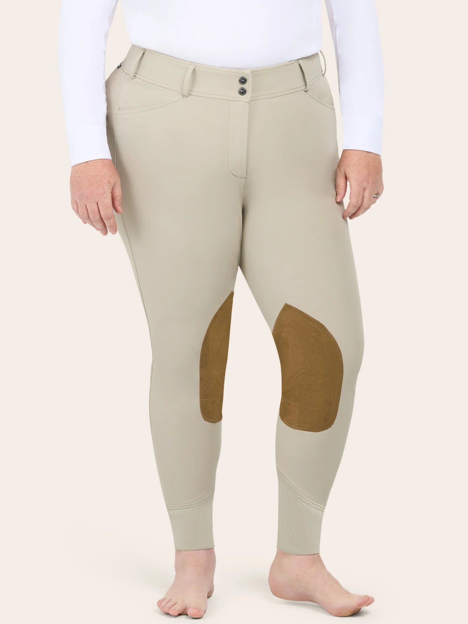 Women's Gracie Plus Knee Patch Breech – Classics