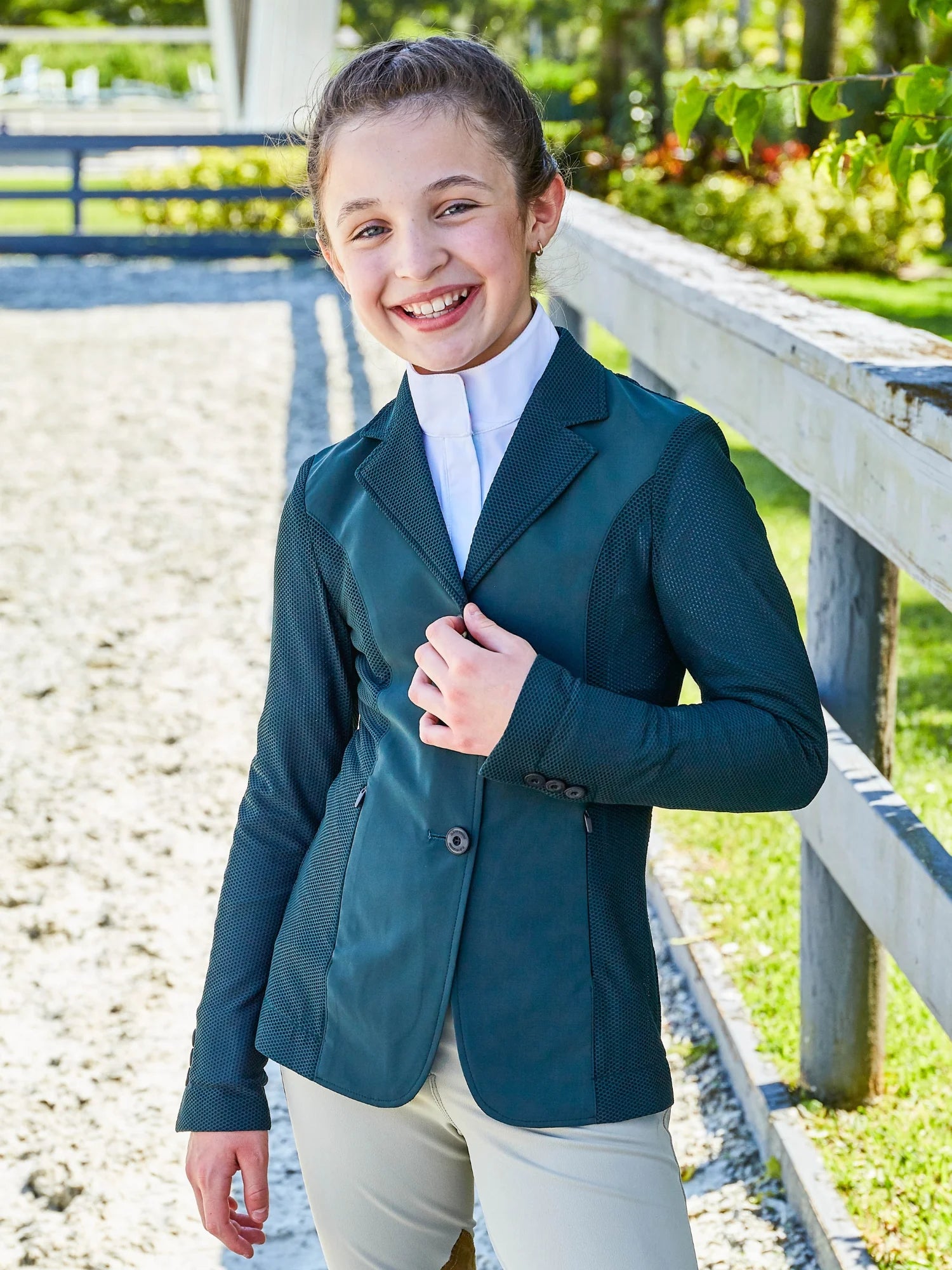 Harmony Jr. Mesh Show Coat