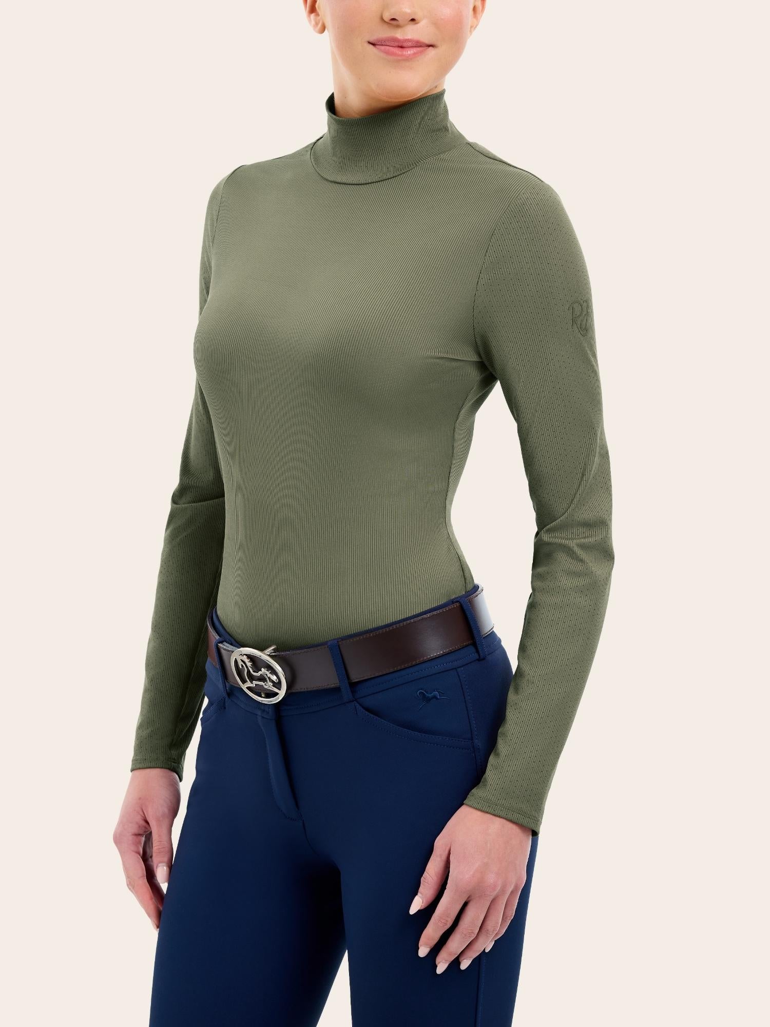 Joelle Mock Neck Shirt