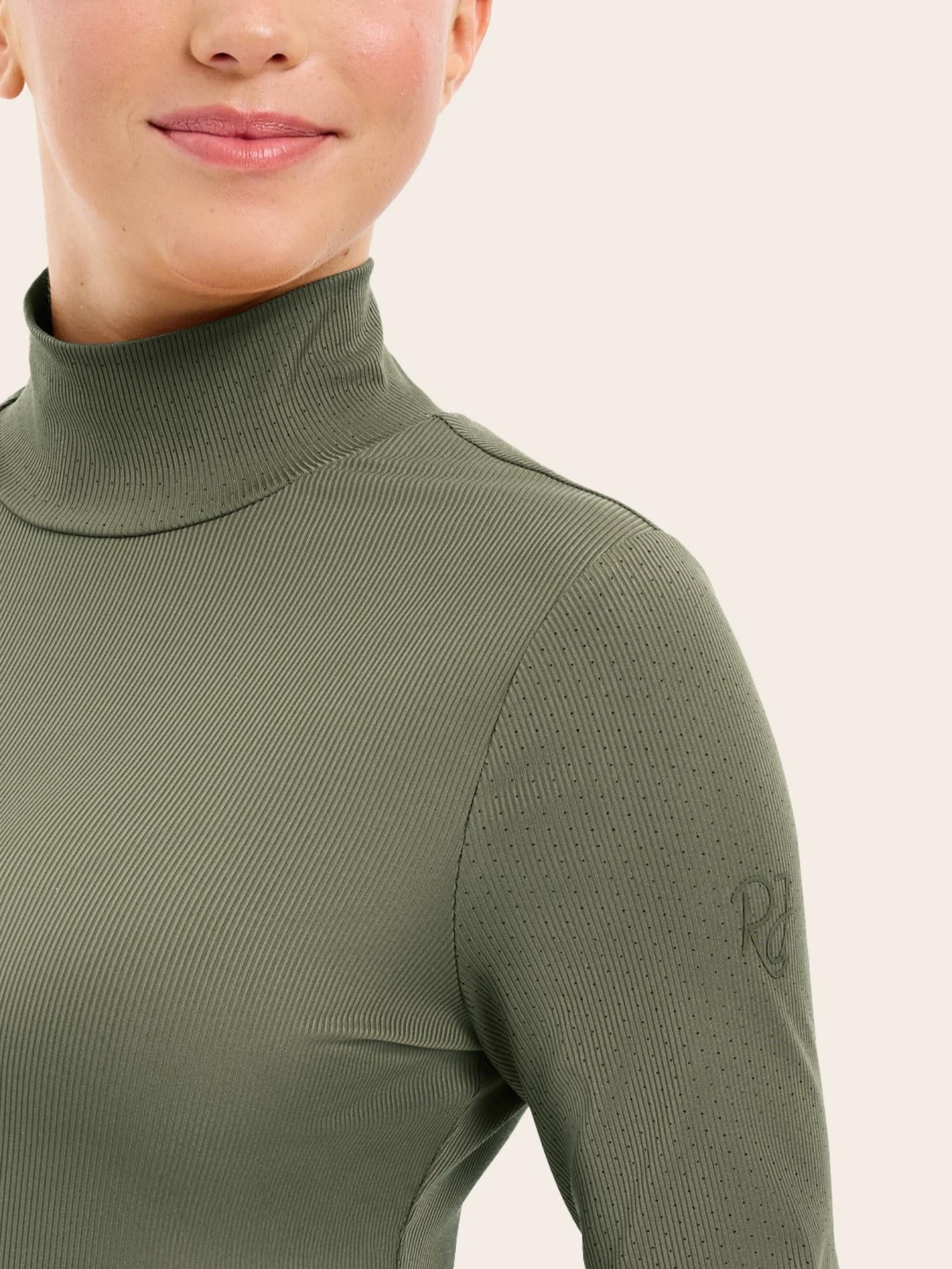 Joelle Mock Neck Shirt