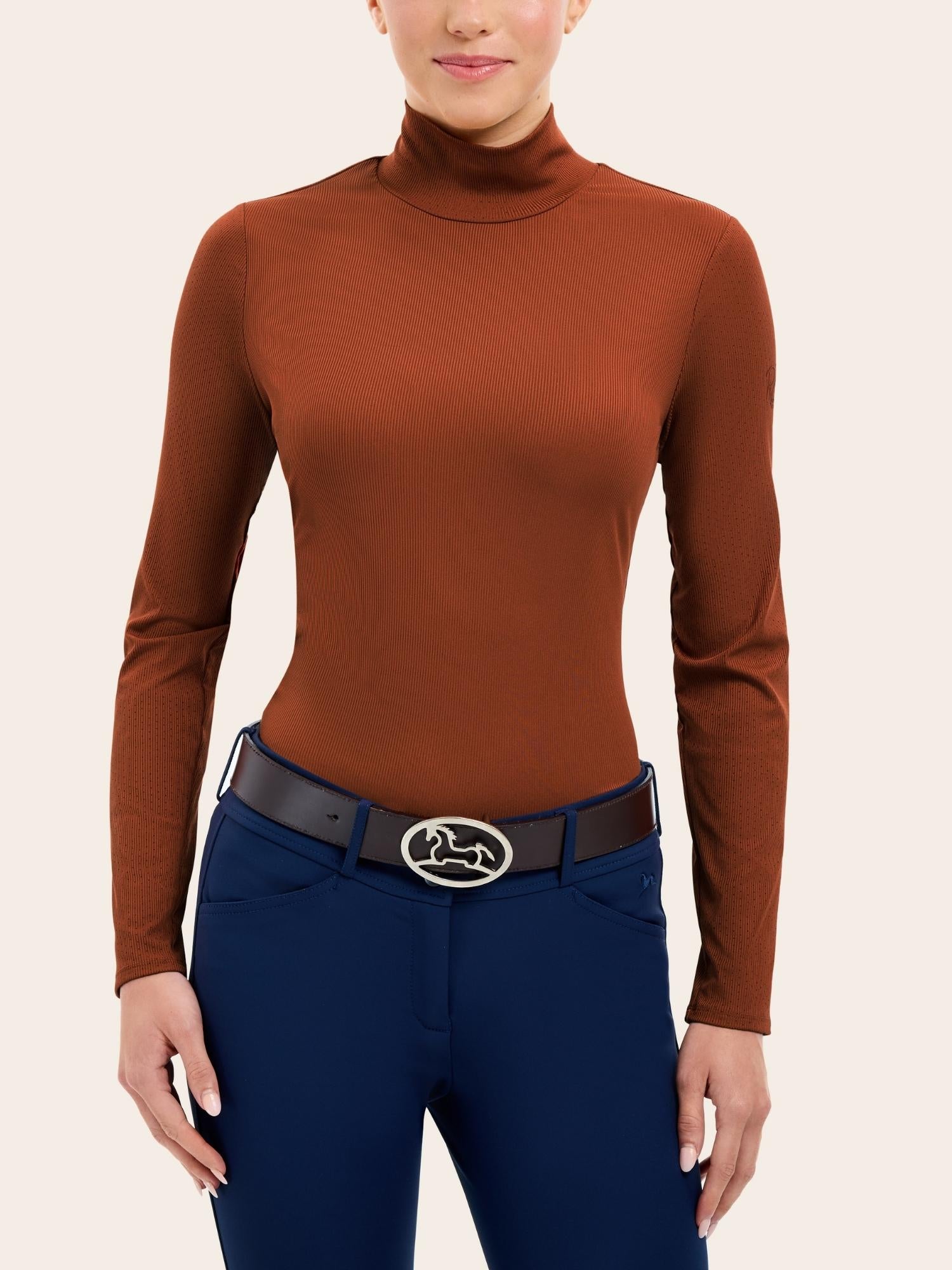 Joelle Mock Neck Shirt