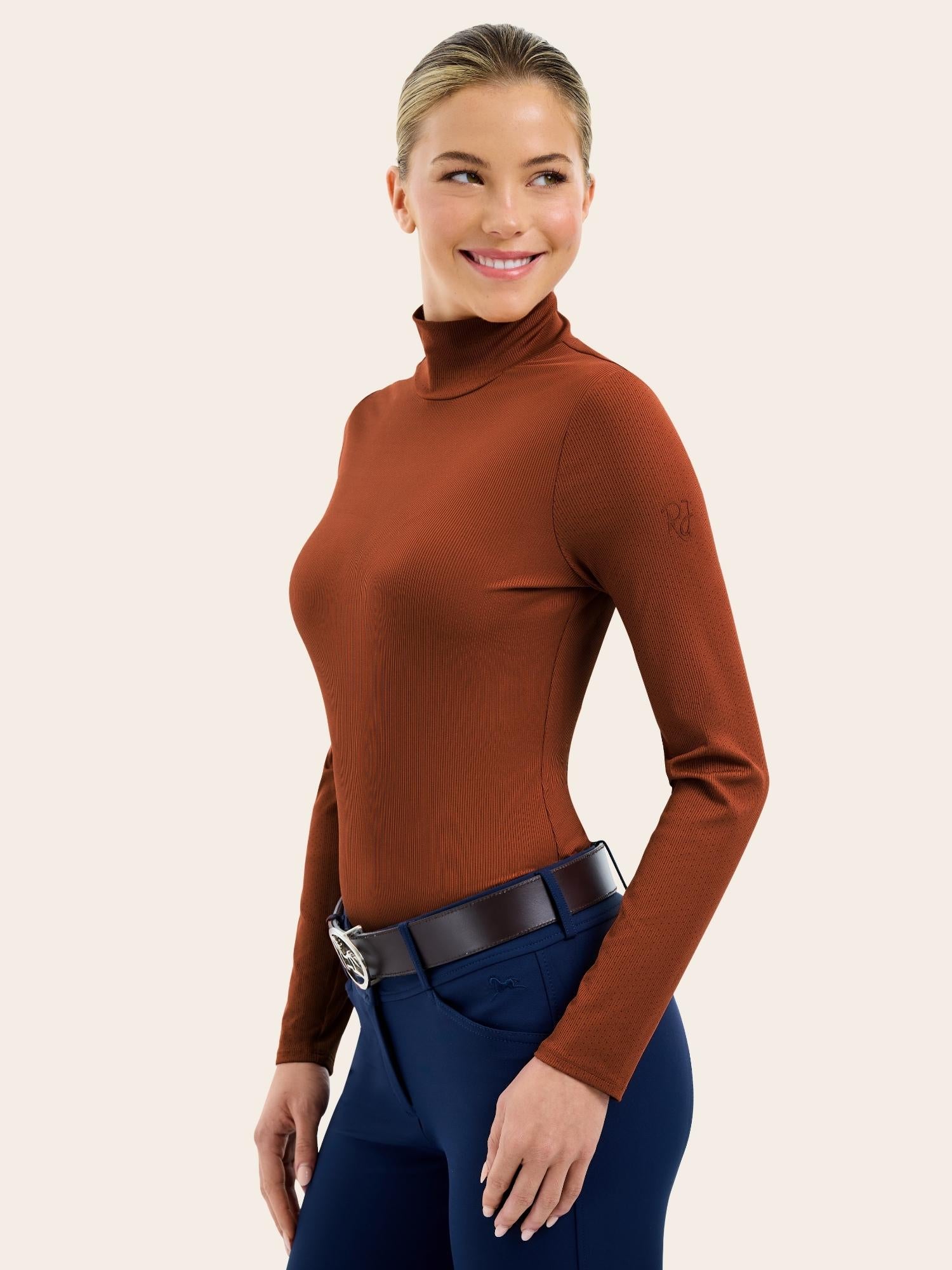 Joelle Mock Neck Shirt