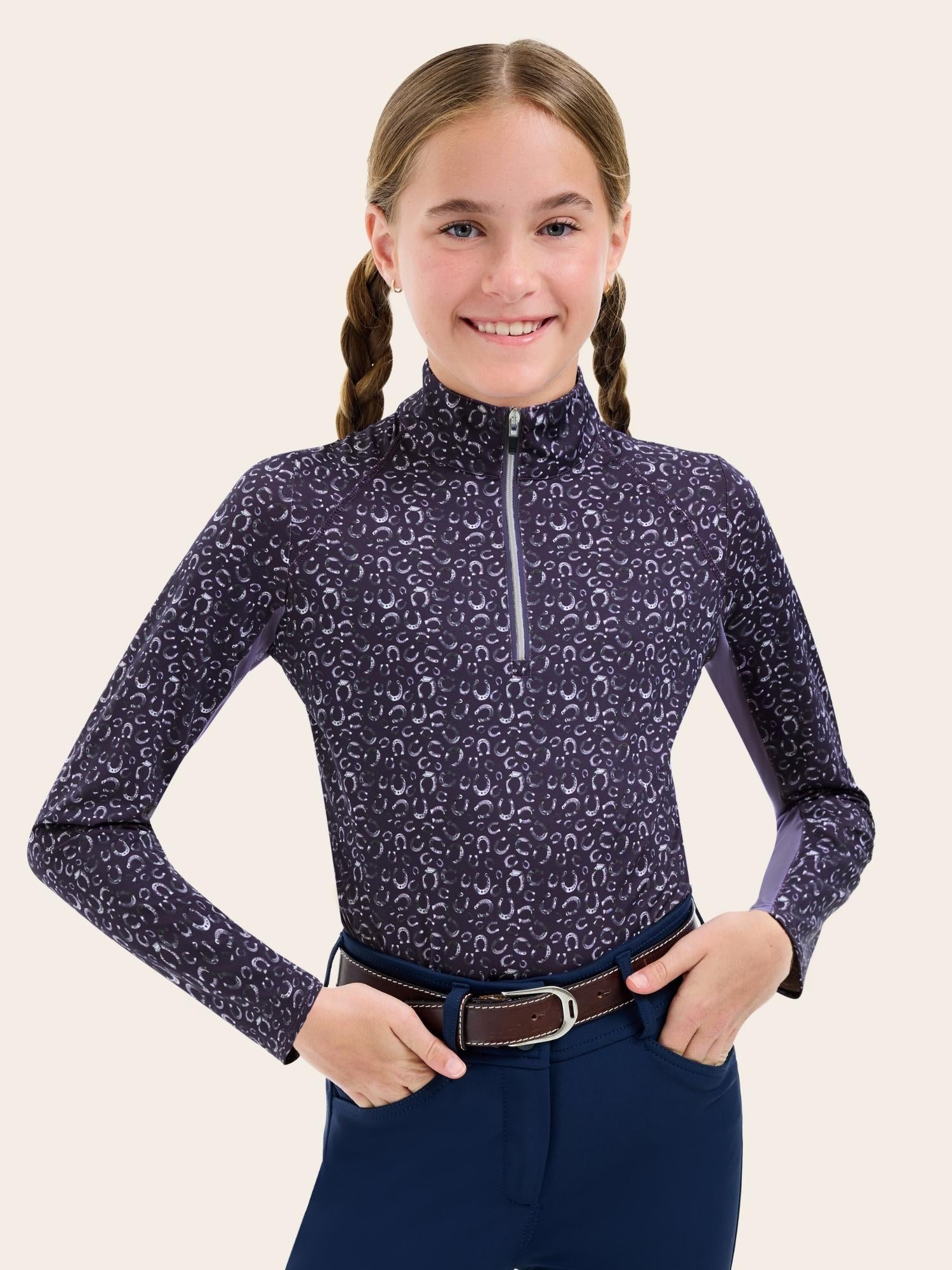 Libby Jr. 1/4 Zip Shirt