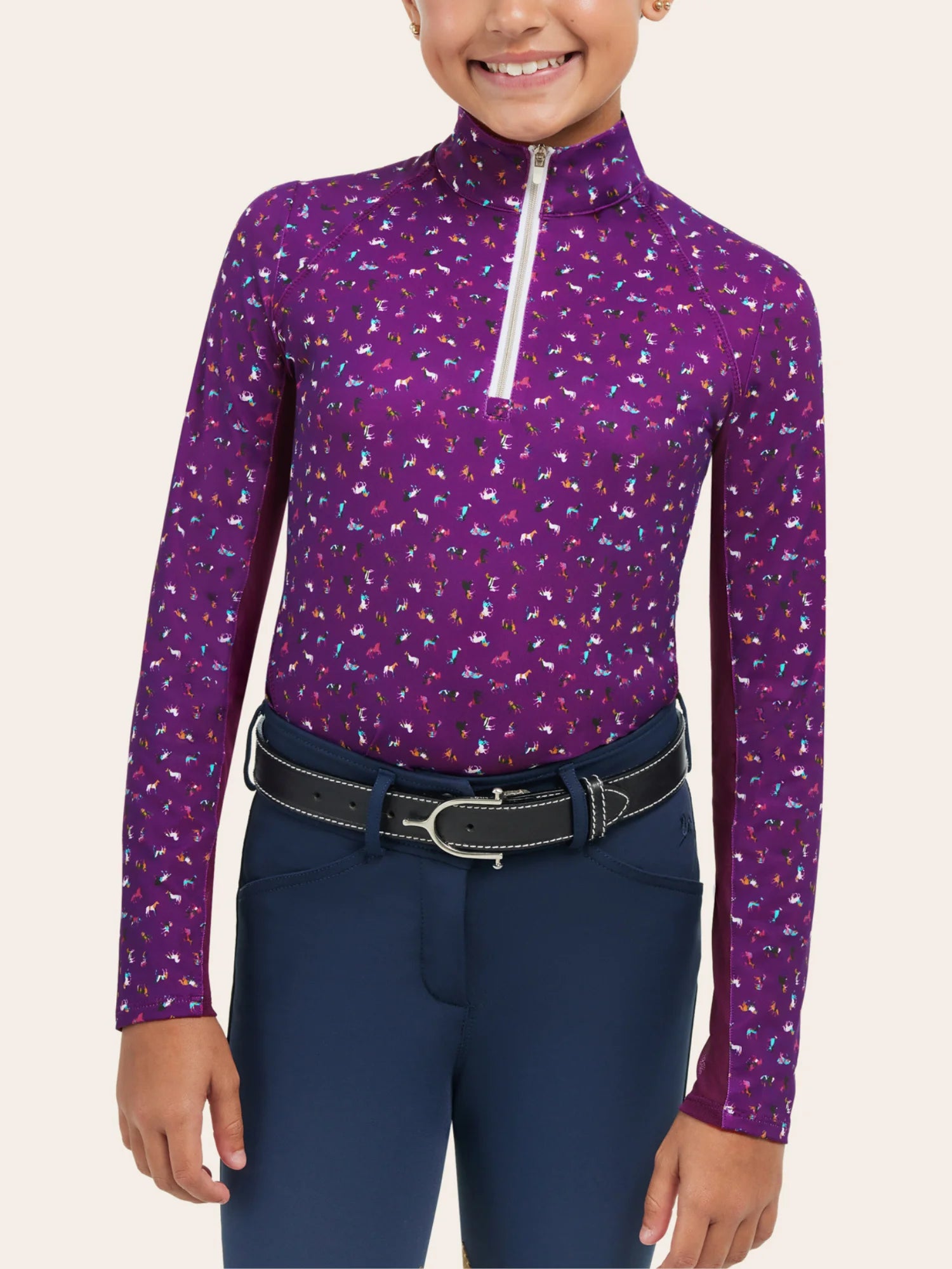 Libby Jr. 1/4 Zip Shirt