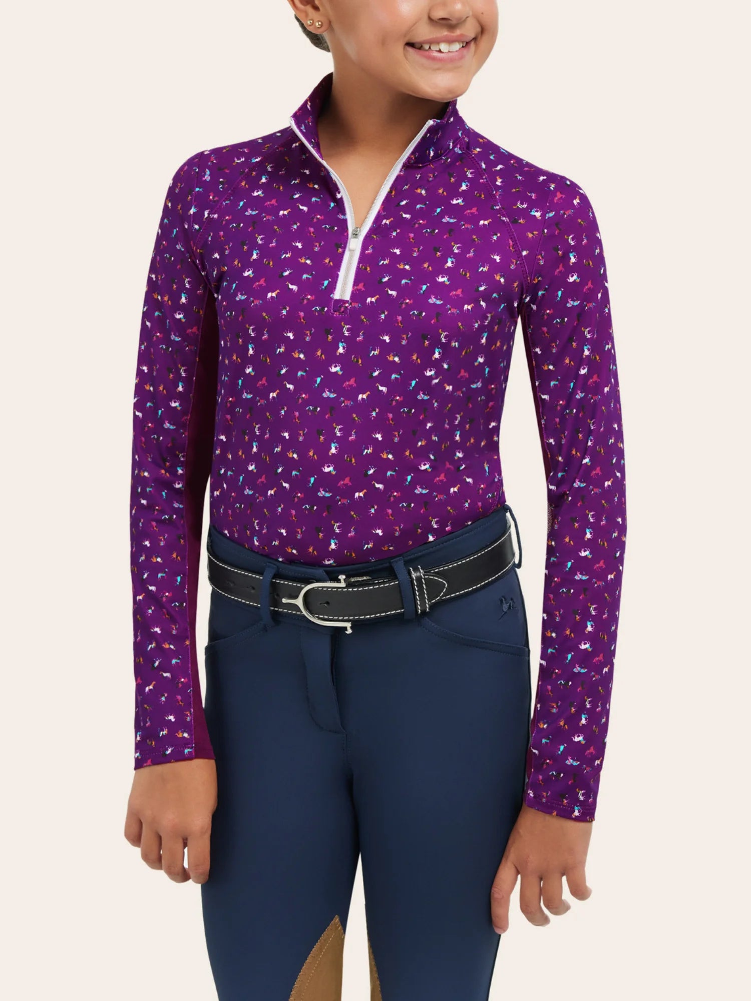 Libby Jr. 1/4 Zip Shirt