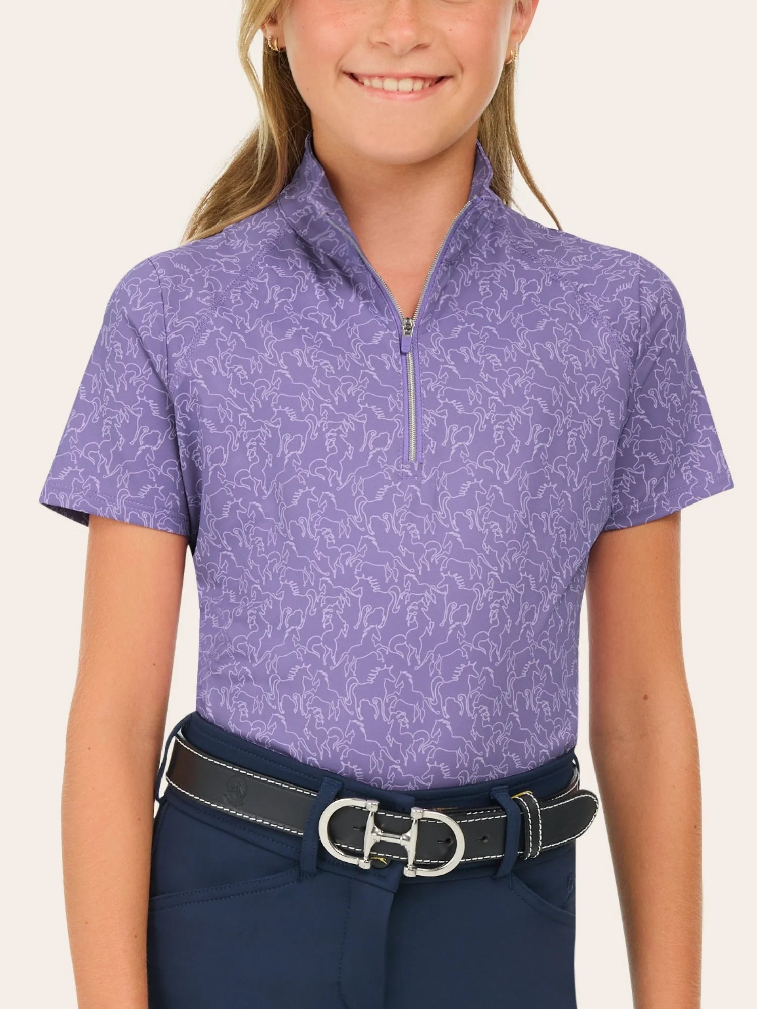 Lucy Jr. 1/4 Zip Shirt