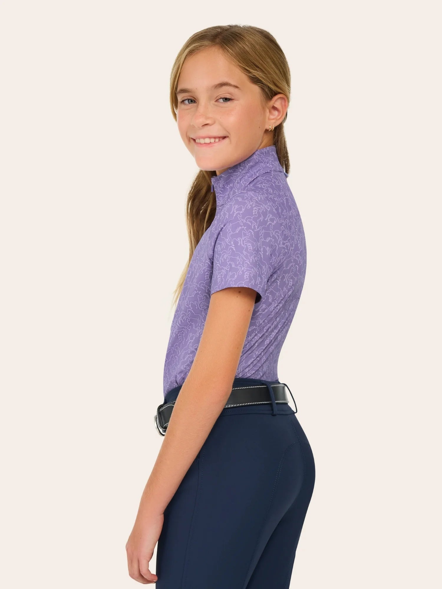 Lucy Jr. 1/4 Zip Shirt