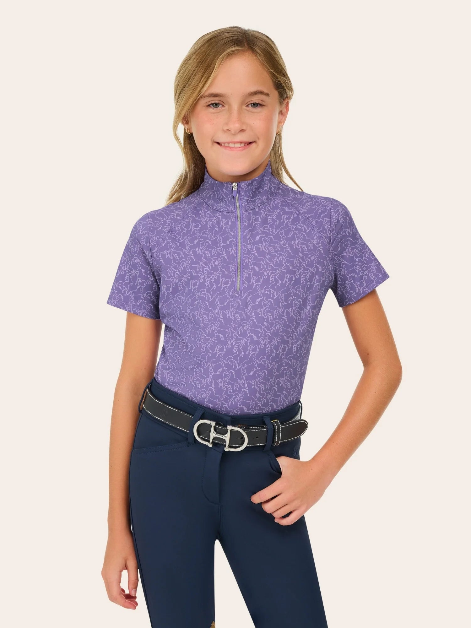 Lucy Jr. 1/4 Zip Shirt