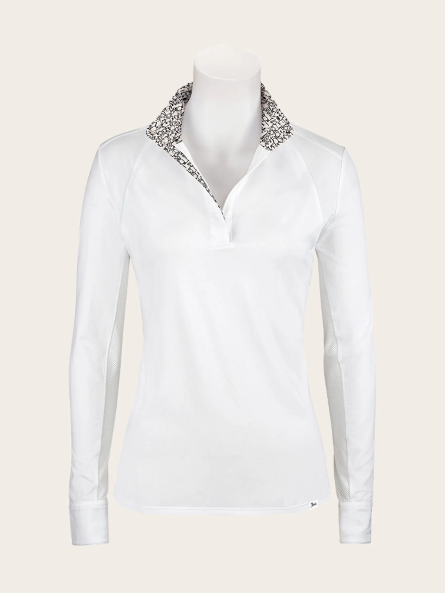 Chemise De Spectacle RJ Classics Maddie JR – Blanc/bleu – Fille – Taille 12