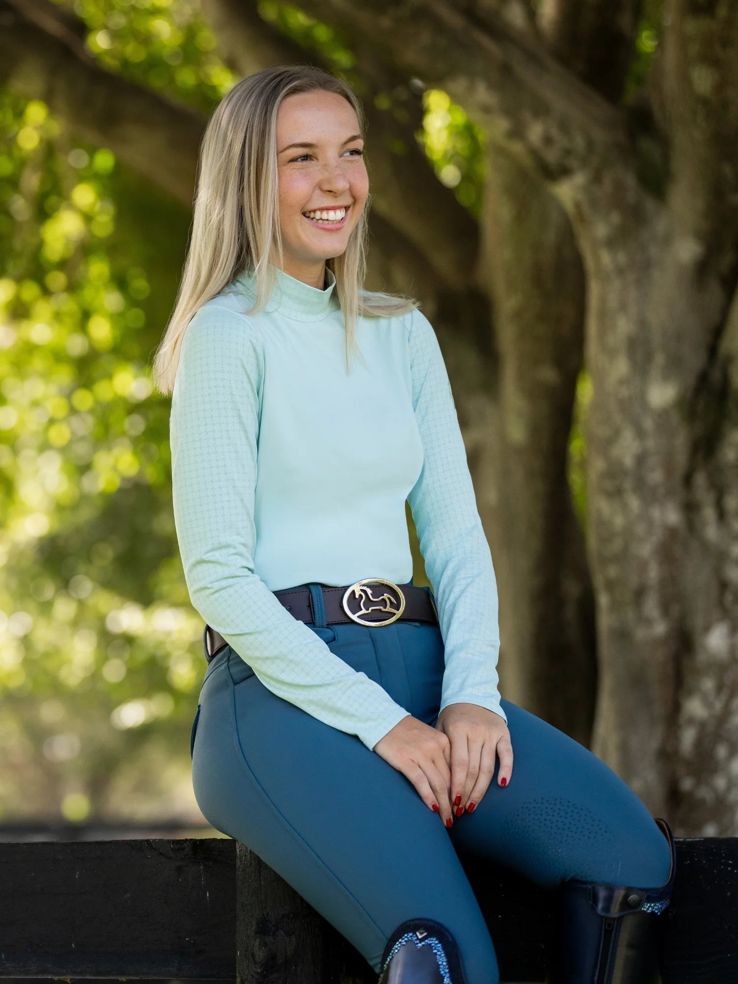 Jemma Mock Neck Shirt