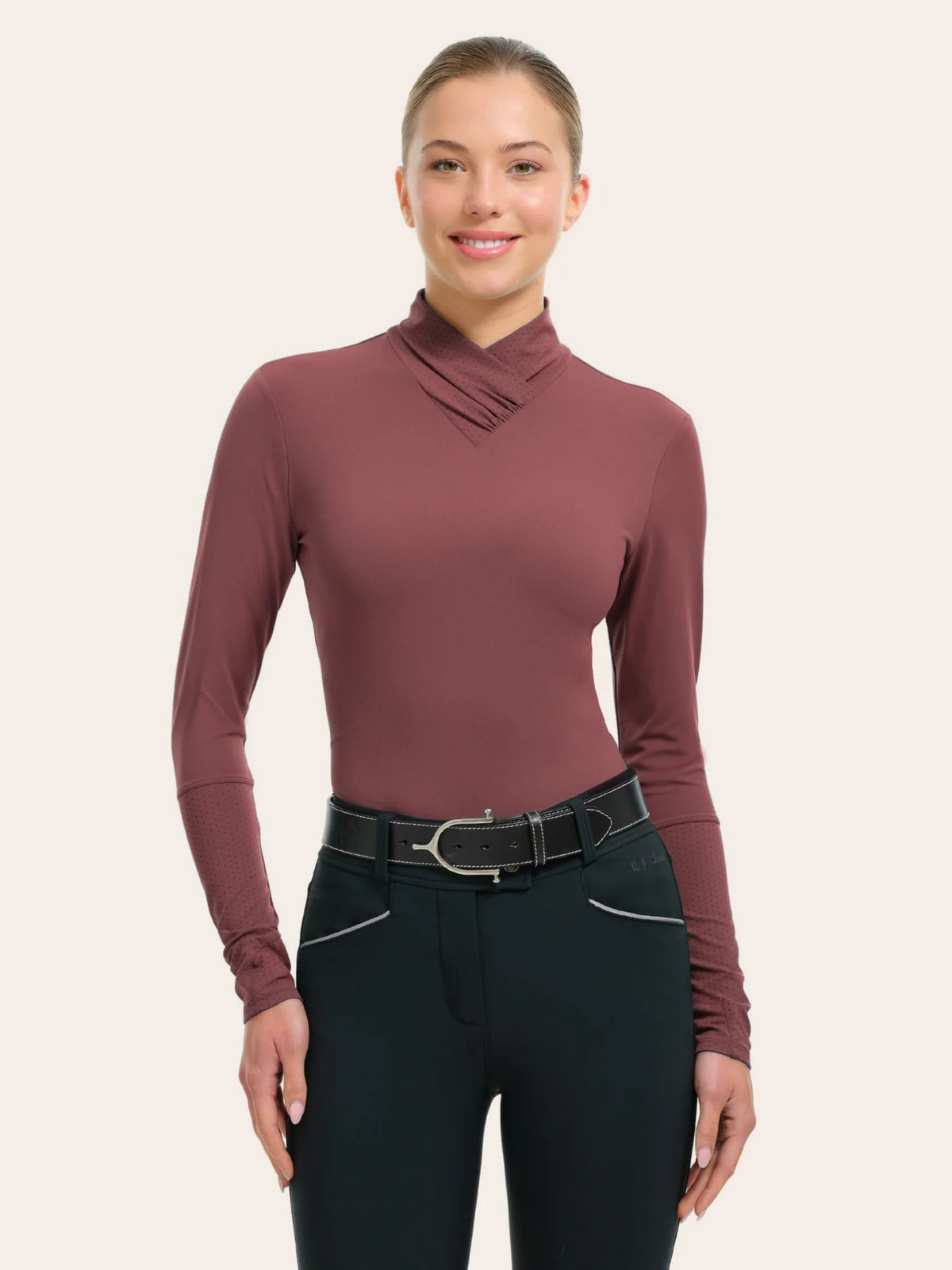 Jamie Wrap-Neck
