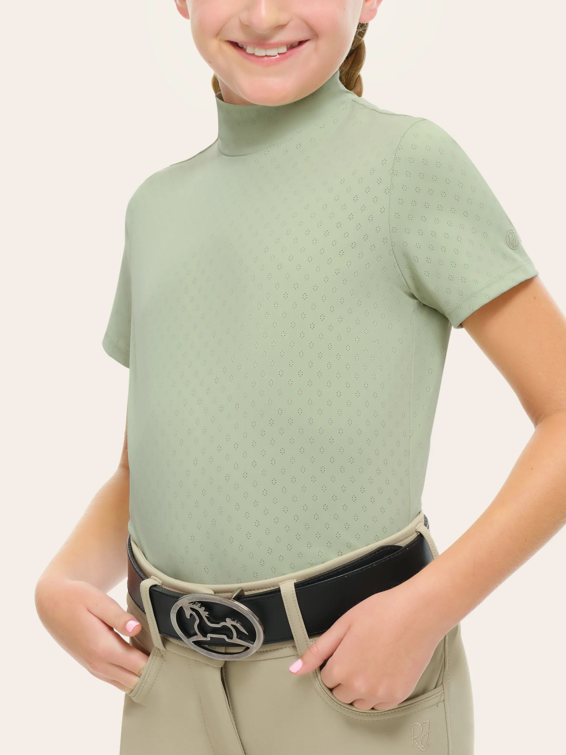 Jodi Jr. Mock Neck