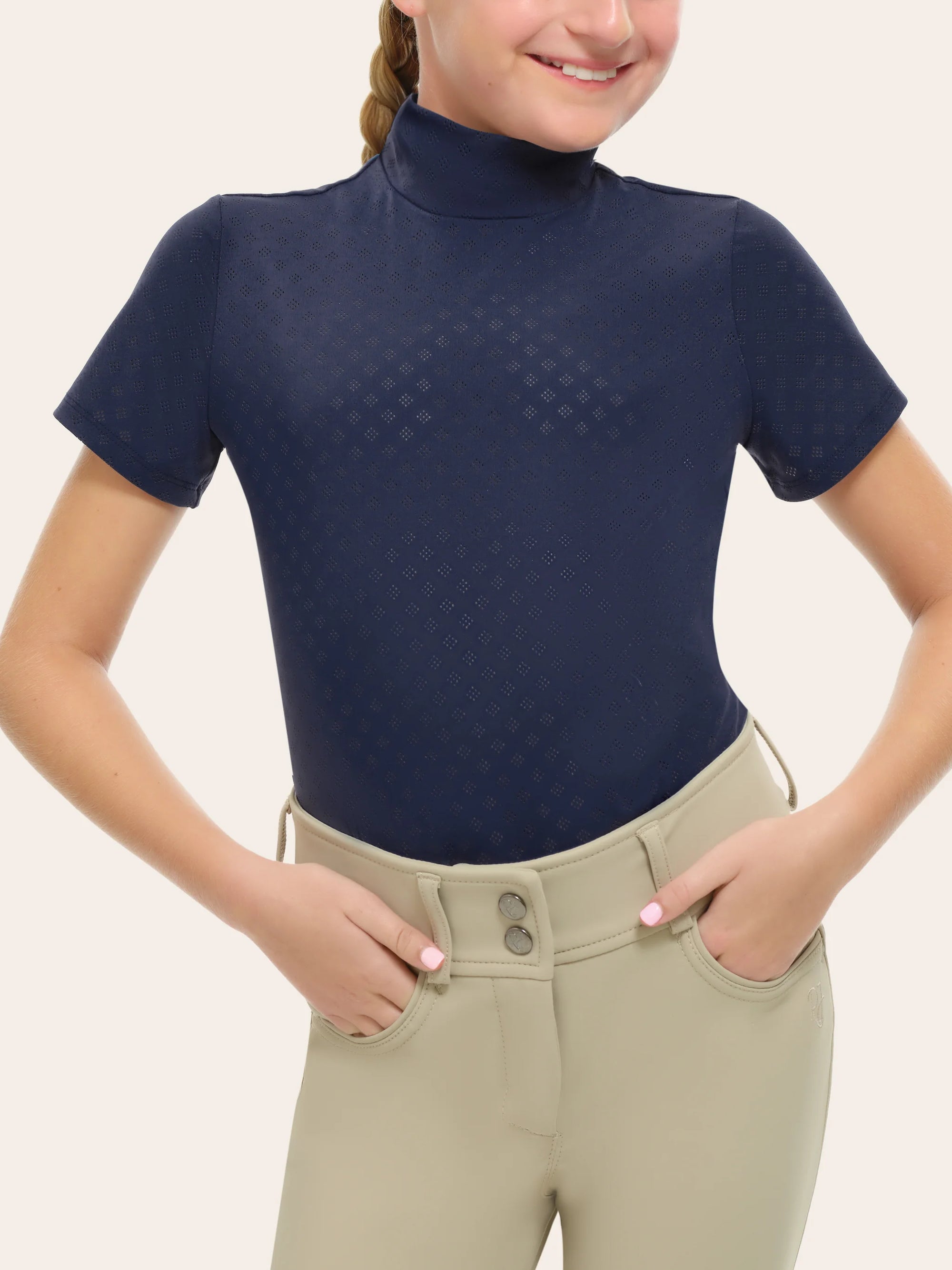Jodi Jr. Mock Neck