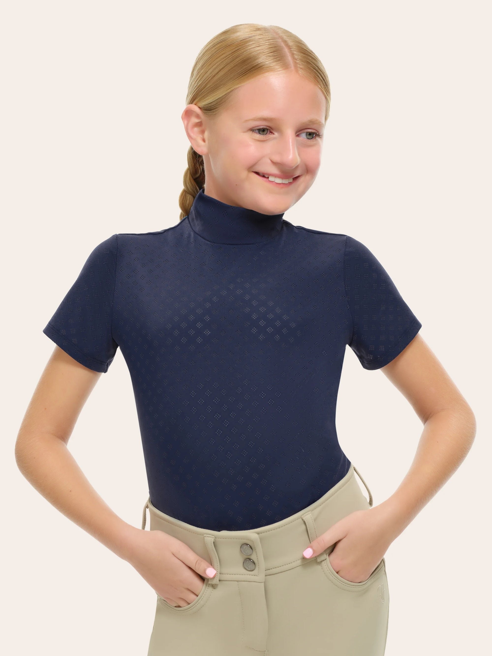 Jodi Jr. Mock Neck