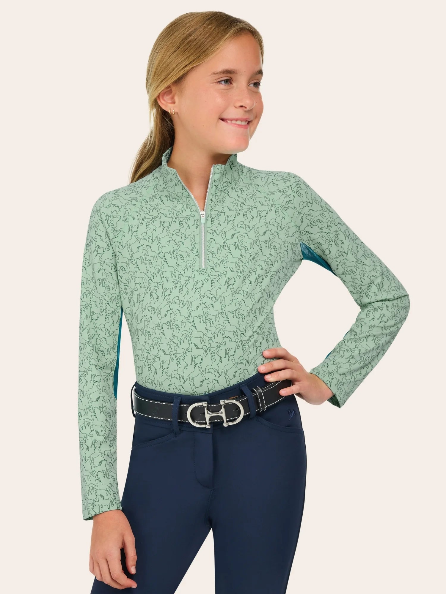 Libby Jr. 1/4 Zip Shirt