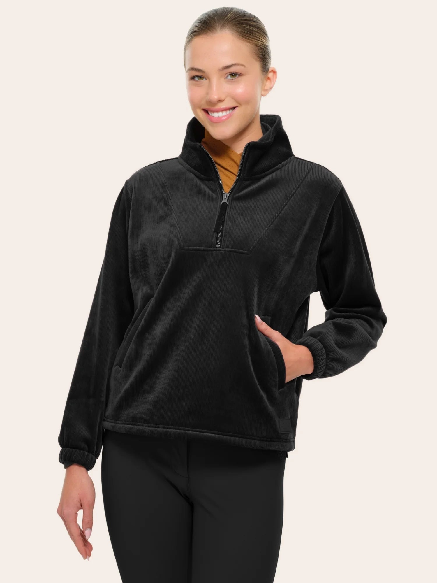 Mia ¼ Zip Pullover