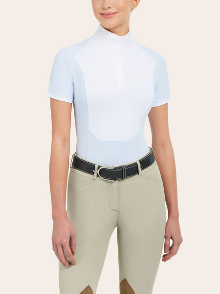 Tシャツ・カットソー ERIKA CAVALLINI SS25 ELSA SHIRT (P5SJ20 RIGIG) TESSABlueRingMicro_TSA851_gran